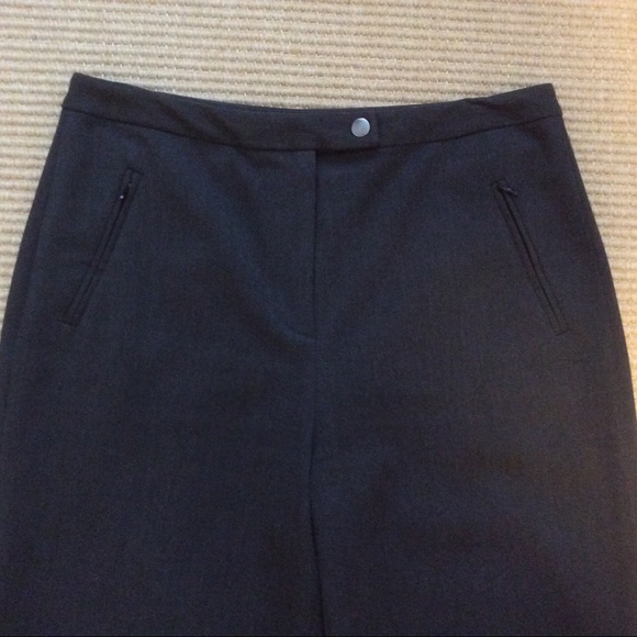 Talbots Straight Leg Stretch Pants Gray Size 8 - Picture 4 of 14